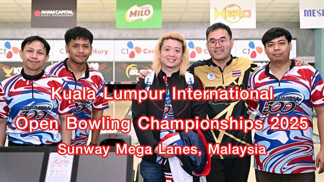 Highlight of Kuala Lumpur International Open Bowling Championships 2025 - Sunway Mega Lanes, MY
