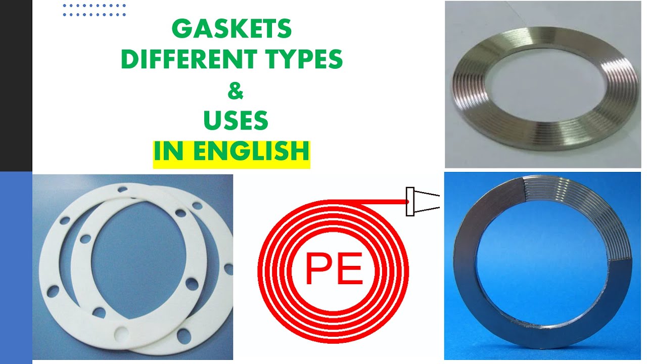 Gaskets | Types of Gaskets in piping  | Uses of Gaskets |Design Standard for Gaskets | piping gasket