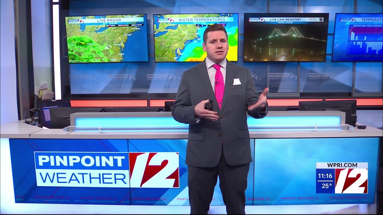 WPRI 12 Weather Forecast 2/14/26: Dry, Chilly Sunday; Storm Misses South