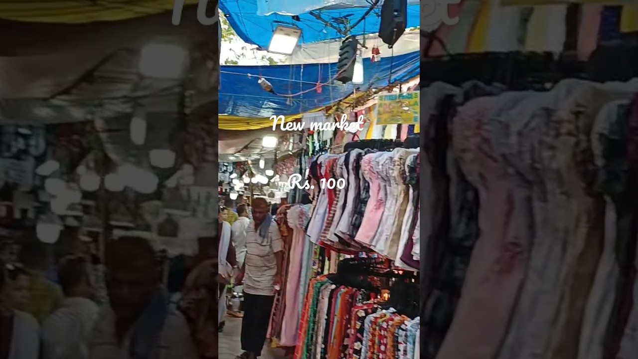 Kapda Bazar New Market Kolkata 🤩 // 