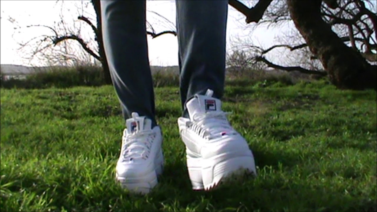 My new Fila Disruptor II Wedge preview