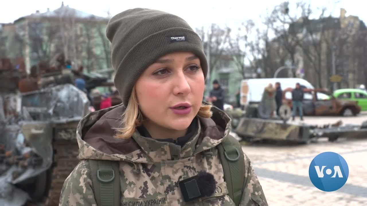 Tens of Thousands of Ukrainian Women Have Joined Fight Against Russia | VOANews