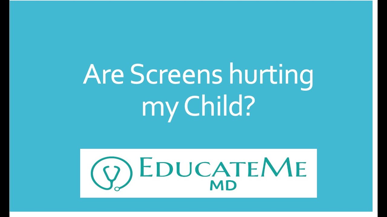 Are Screens hurting my Child? Brain changes start at 3 yrs old! Tips to help included