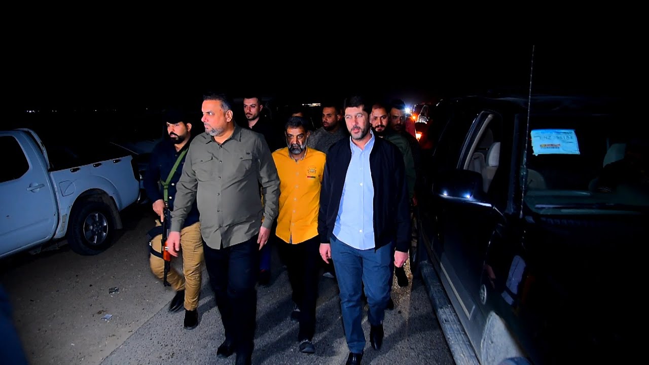 مضاهرات منفذ الشلامجه حضور نواب البصره والمجاهد سيد جابر الموسوي والناشط الشيخ ابو نشمي العبادي