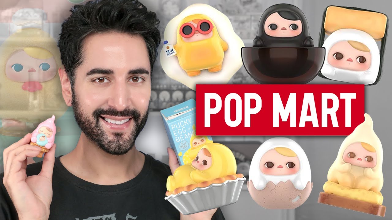 Unboxing the FULL POP MART PUCKY Egg Beanie Series | All Blind Boxes 💜