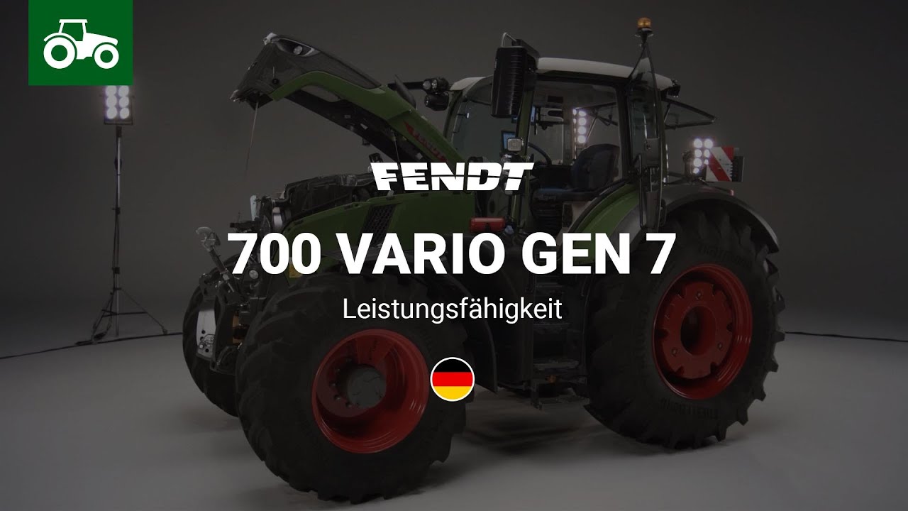 Fendt 700 Vario Gen7 | Produktvideo | Leistungsfähigkeit | Fendt