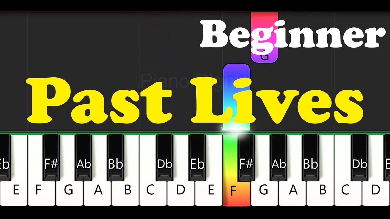 Past Lives | Easy Piano Tutorial for Beginners
