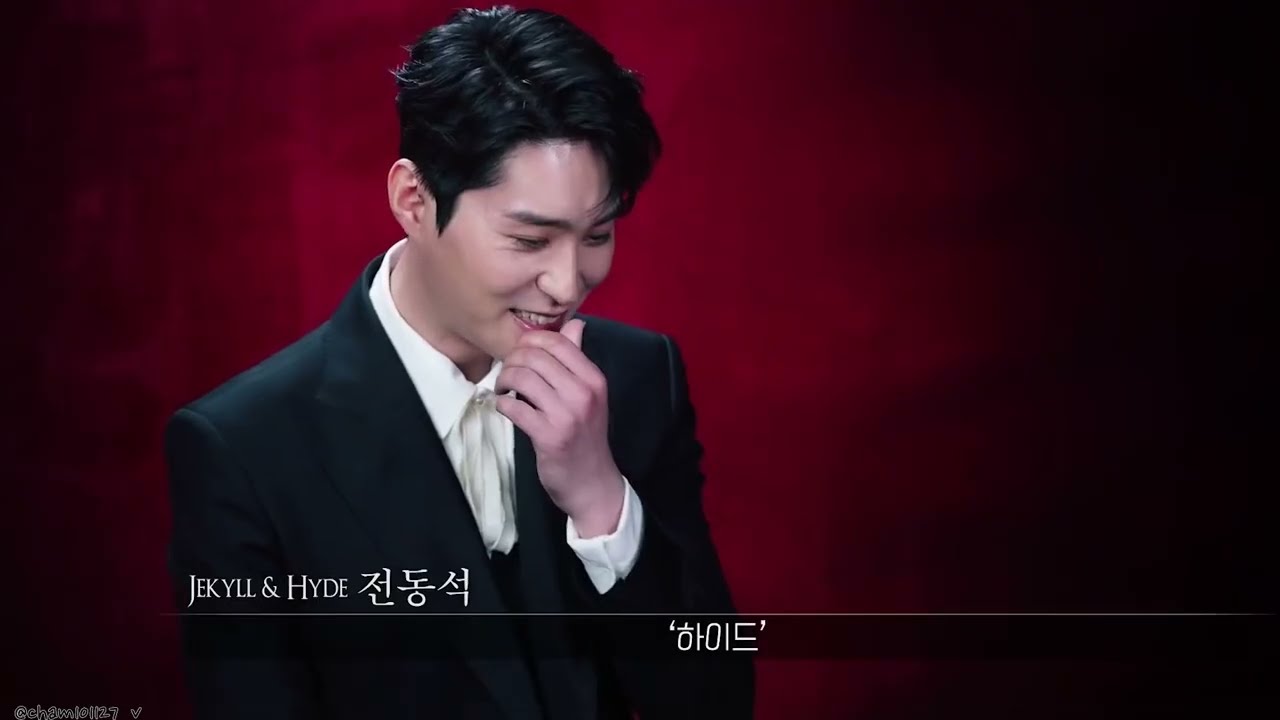 2022 뮤지컬 지킬앤하이드 캐스트 소개 및 키워드 인터뷰 전동석 배우님 CUT