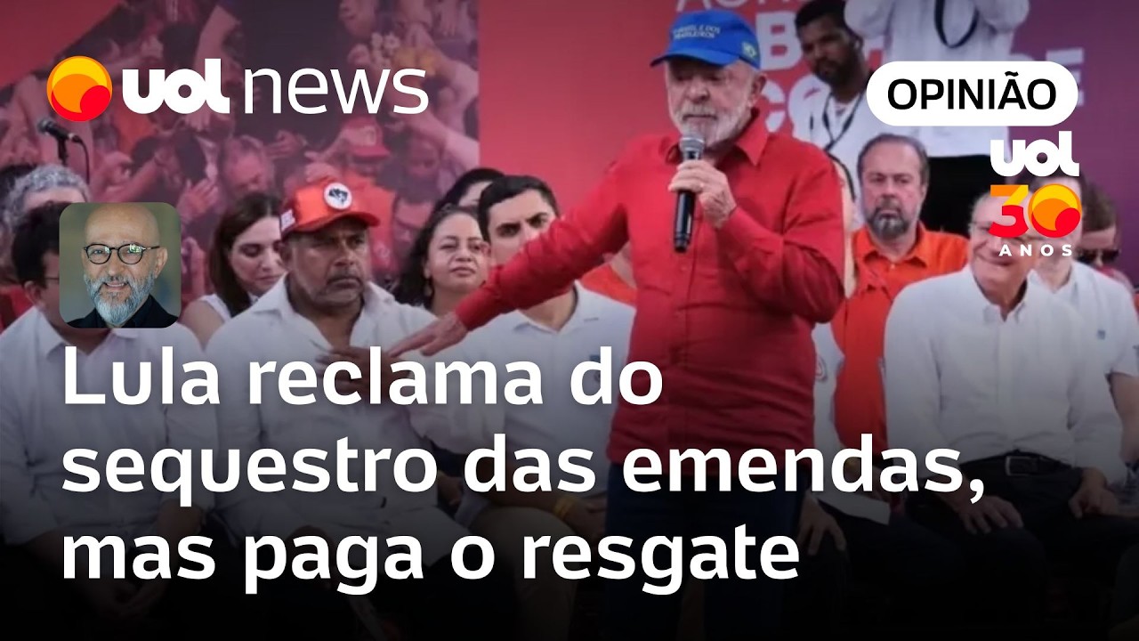 Josias: Lula reclama de sequestro das emendas, mas paga o resgate para o Congresso