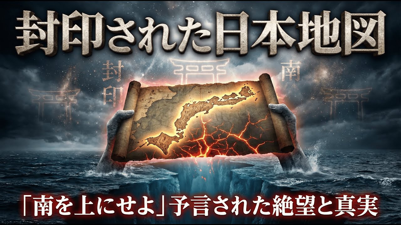 警告】2026年、南の海が動き出す。古代地図が隠した「南海トラフ」の正体と、封印された独鈷の結界