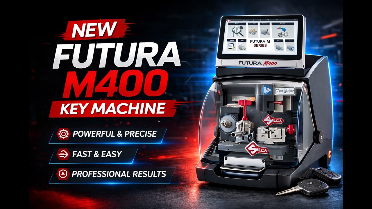 Meet the Futura M400 – Next Generation Electronic Key Cutting Machine