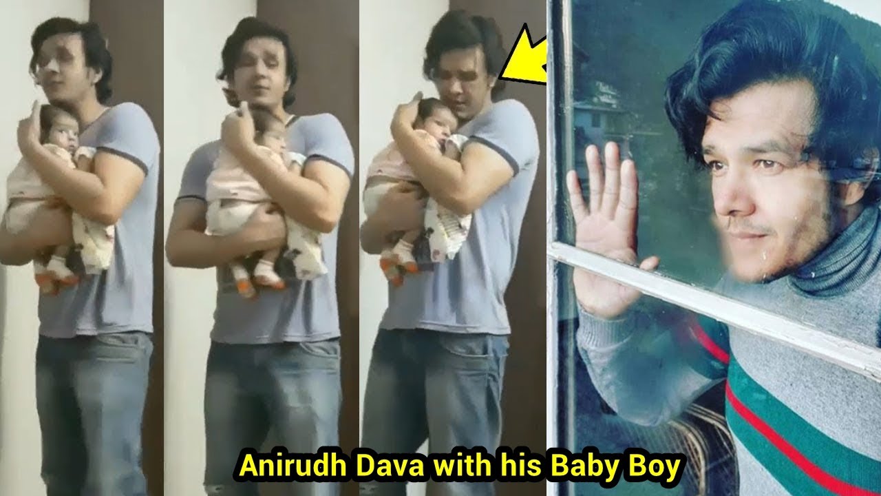 Anirudh Dave's condition improved, Anirudh Dave's emotional moment with his 2month Baby Boy