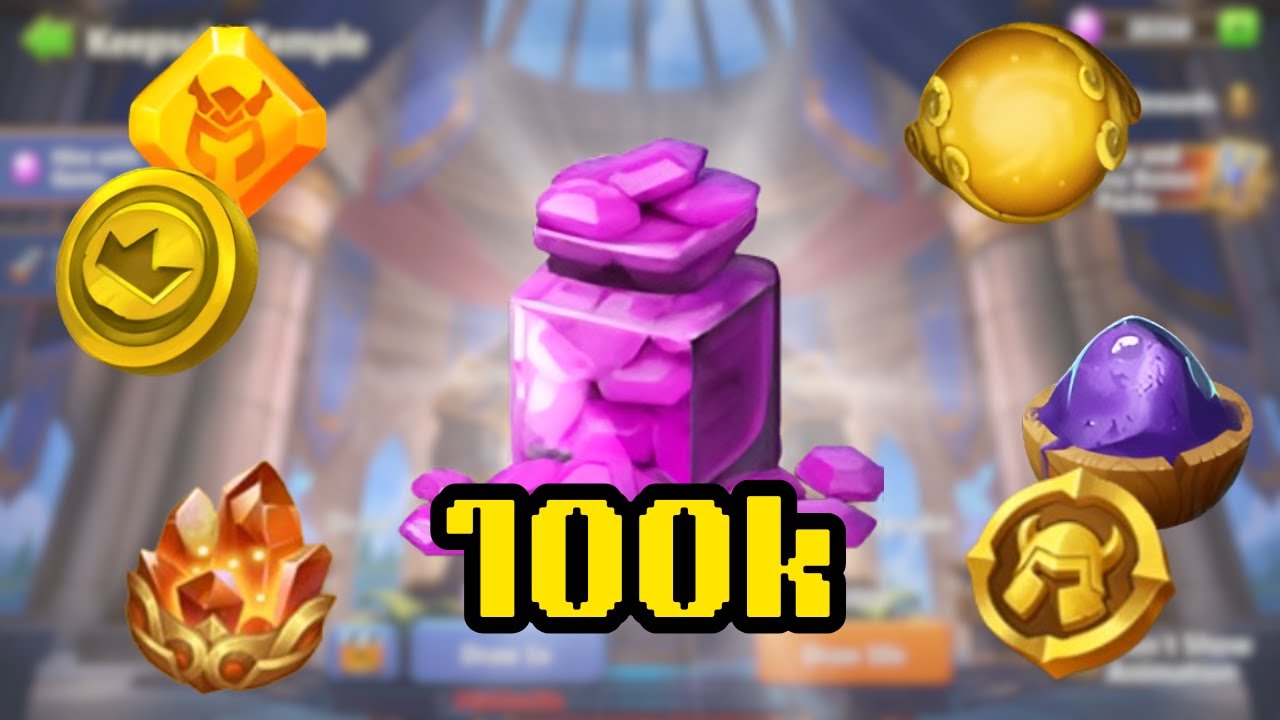 Castle Clash Spending 100k Gems in 2025