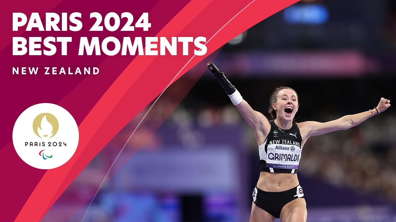 Лучшие моменты — Новая Зеландия 🇳🇿 | Паралимпийские игры 2024 года в Париже ❤️💙💚