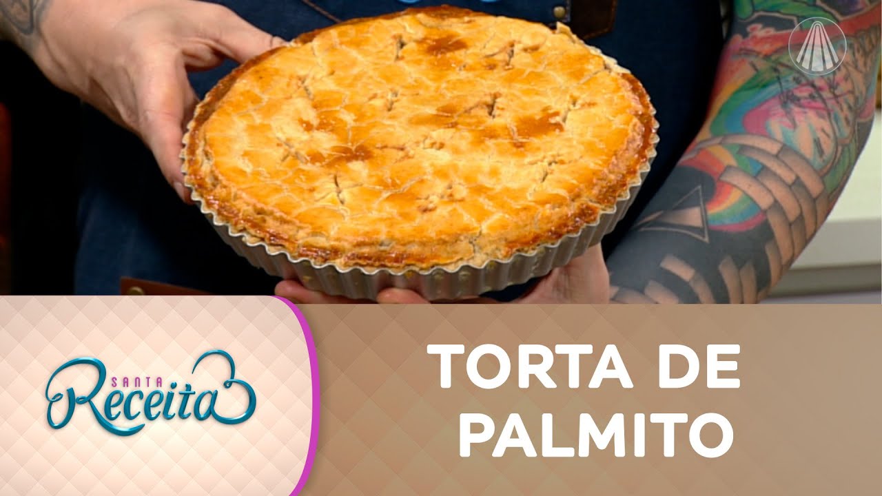 Aprenda a receita de uma deliciosa torta de palmito do Chef Léo Roncon