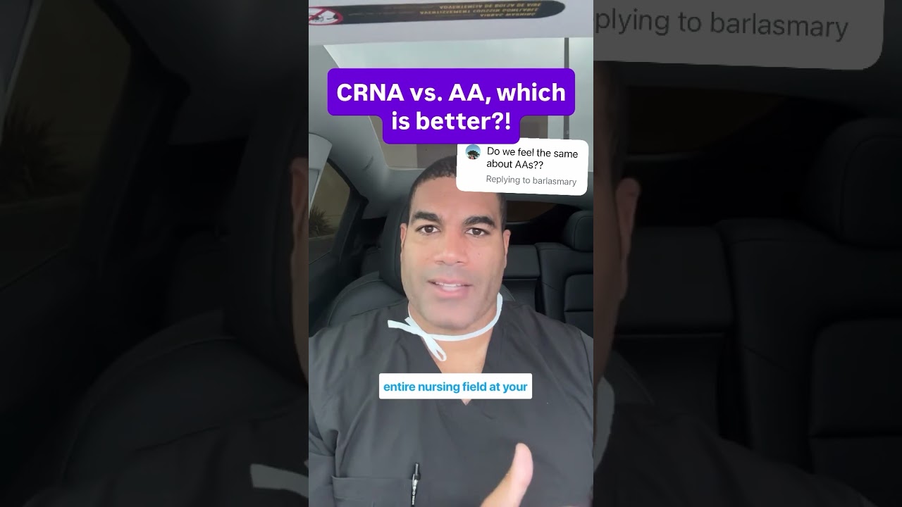 Anesthesia careers: CRNA vs
