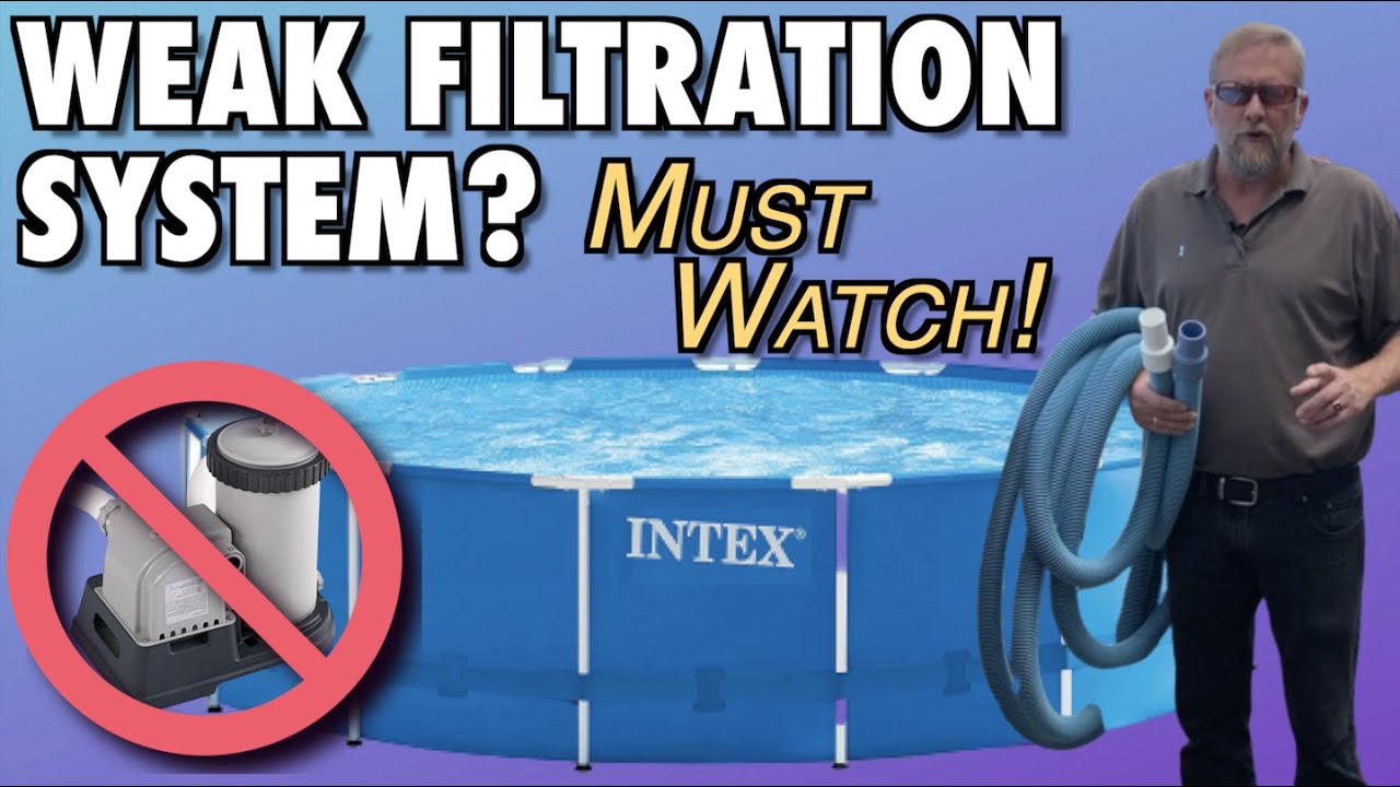 The Best Way to Vacuum an Intex Pool!