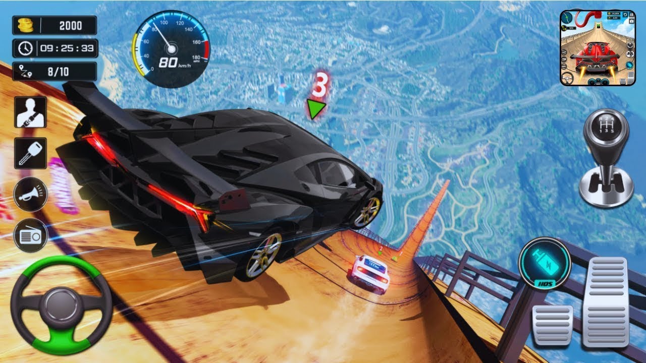 Mega Ramp Ultimate Racing | NEW Sport Car Stunts Driving 3D | Android GamePlay