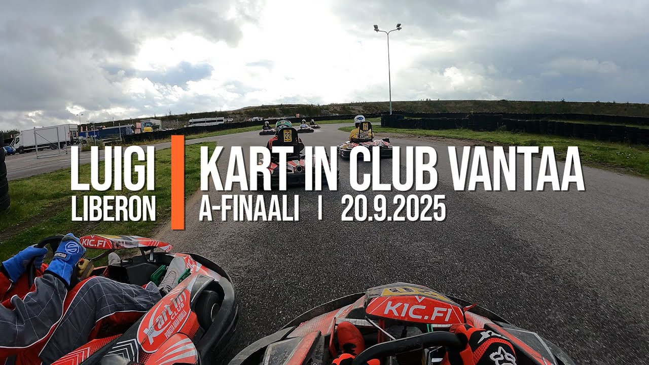 Kart in Club Vantaa 20.9.2025, Kart-Keket, Luigi Liberon, A-Finaali
