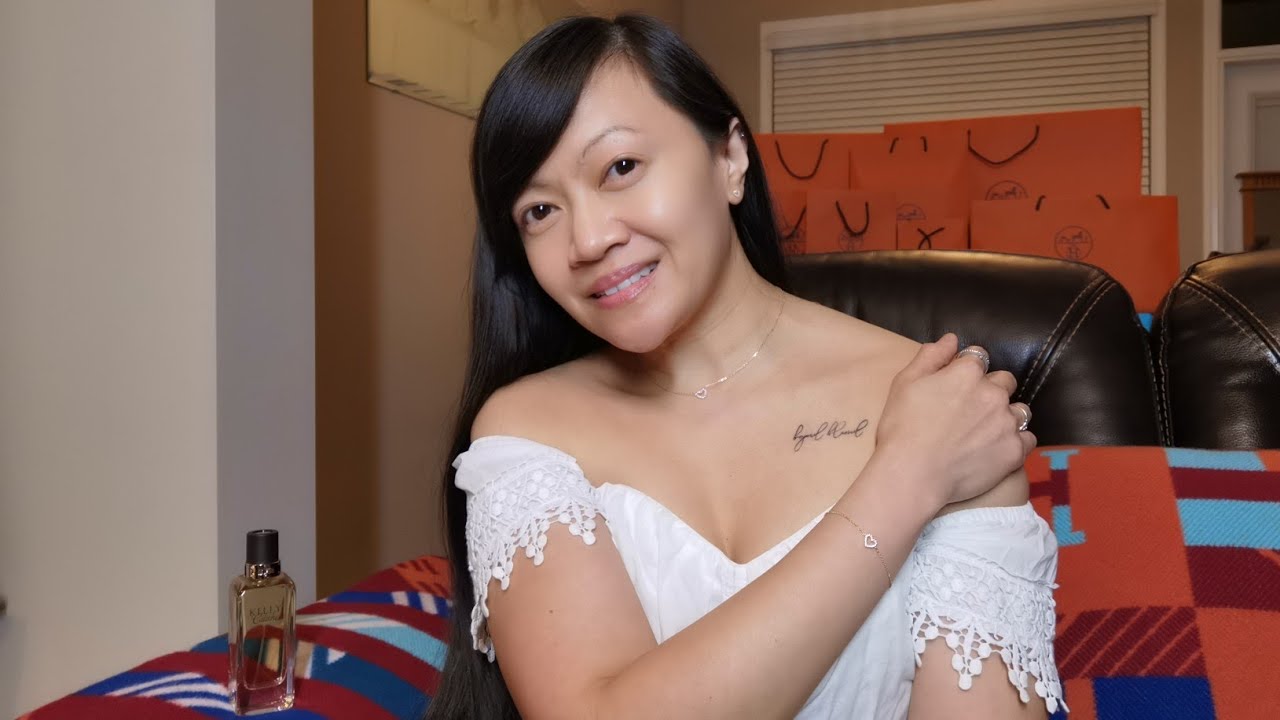 Unboxing of Hermès Kelly Caleche Eau De Toilette featuring Ana Luisa NY Jewelry Pieces | Ayin Vlogs