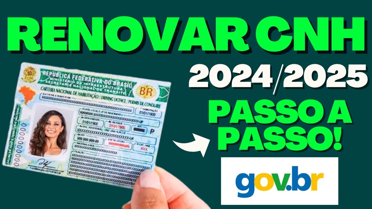 Como renovar CNH - Simples e Rápido