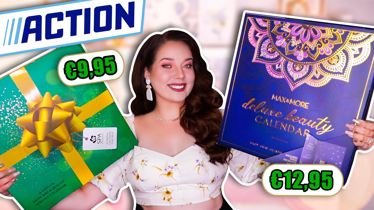 2X ACTION ADVENTSKALENDER 2021 UNBOXING !! 🎁 Max&More Deluxe Beauty & Spa Exclusives