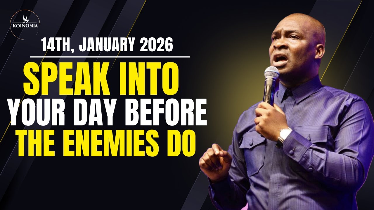 SPEAK INTO YOUR DAY BEFORE THE ENEMY DOES | POWERFUL MORNING PRAYER 🔥 APOSTLE JOSHUA SELMAN