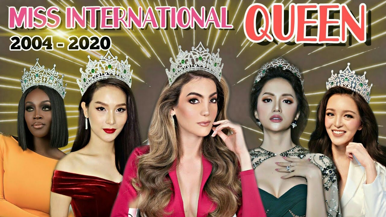 MISS INTERNATIONAL QUEEN 2004 - 2020 | THE WINNERS