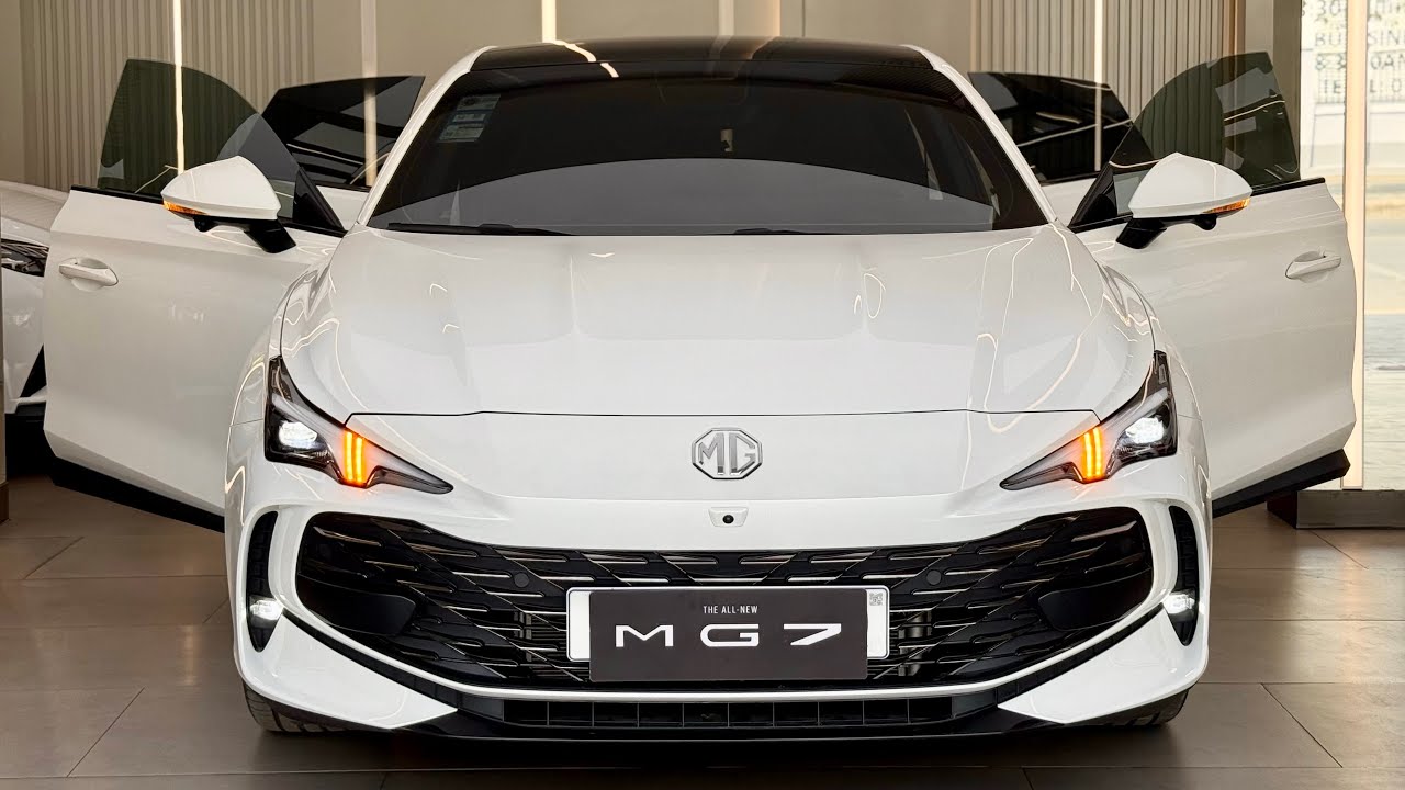 New MG7 Sport ( 2025 ) - 1.5L Luxury Sport | White Color