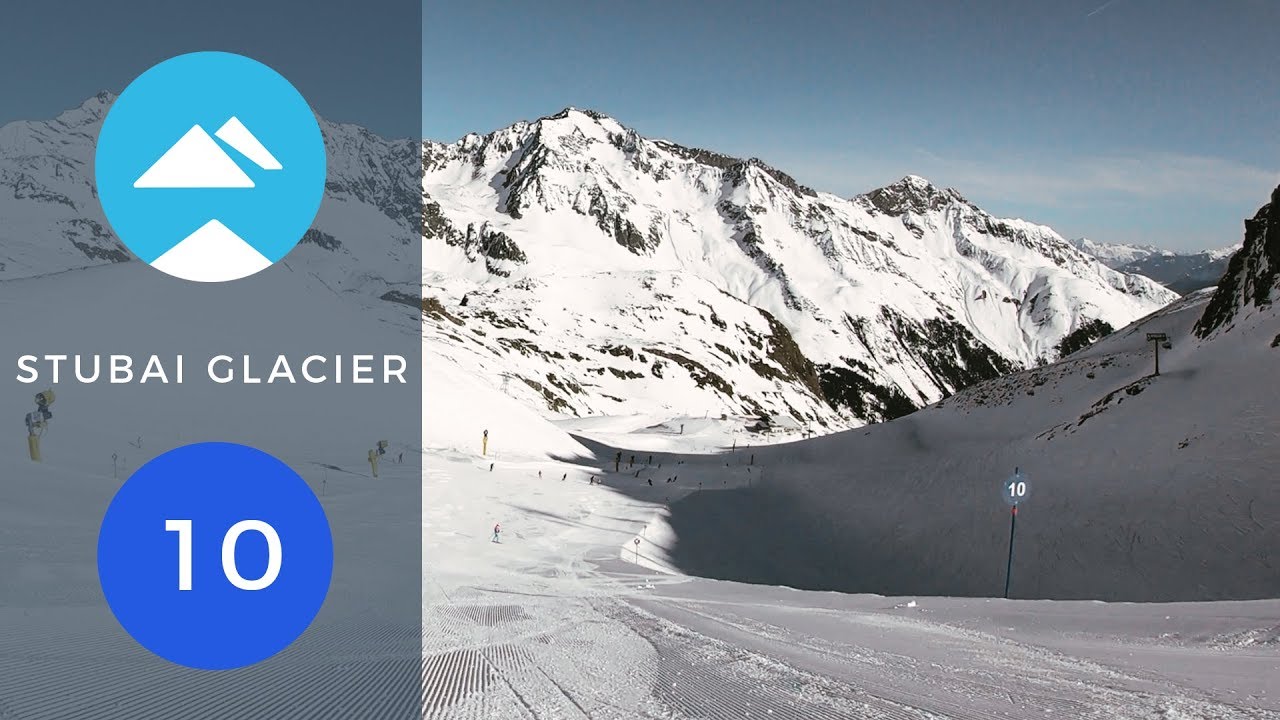 Blue 10 | Stubai Glacier, Austria | Piste View