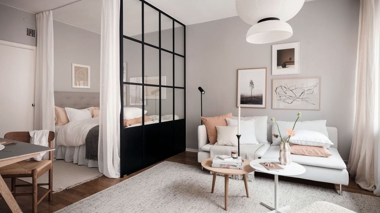 Tiny Apartment In Gothenburg Sweden | Micro Studio Apartment Tour | Never Think Too Small