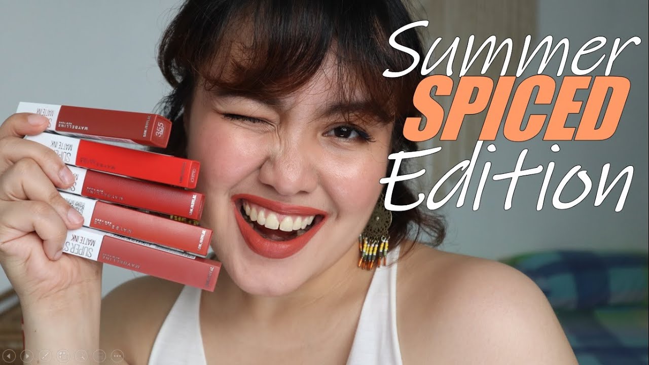 Летняя пряная коллекция Maybelline Superstay! | Мисс Би