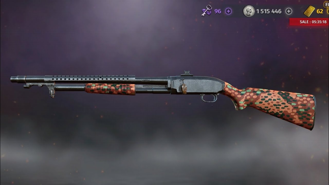 World War 2 Battle Combat Rare Shotgun Winchester Model 1912 Gameplay