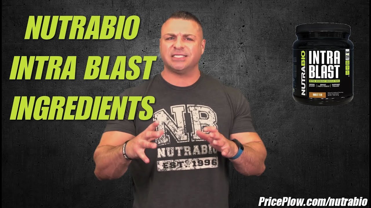 NutraBio INTRA BLAST Ingredients | Best Intra Workout?