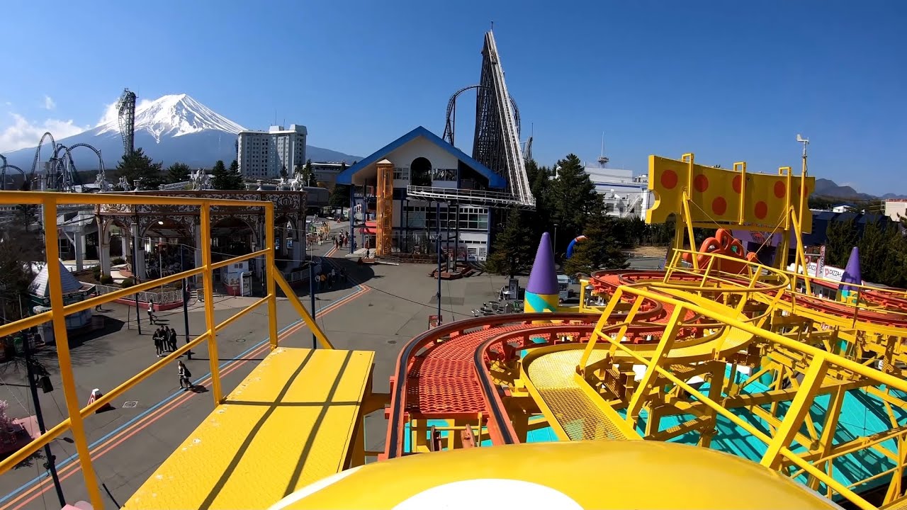【4K60P】富士急ハイランド マッドマウス2 / Mad mouse 2 at Yamanashi Fuji-Q highland