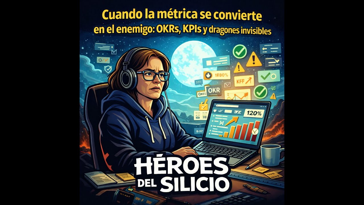 4x04 Cuando la métrica se convierte en el enemigo: OKRs, KPIs y dragones invisibles
