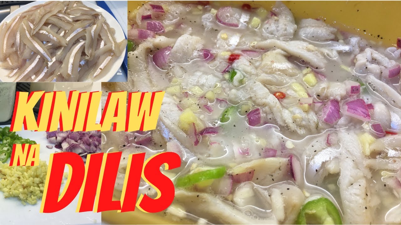 KINILAW NA ISDA RECIPE | Kinilaw na Dilis Recipe