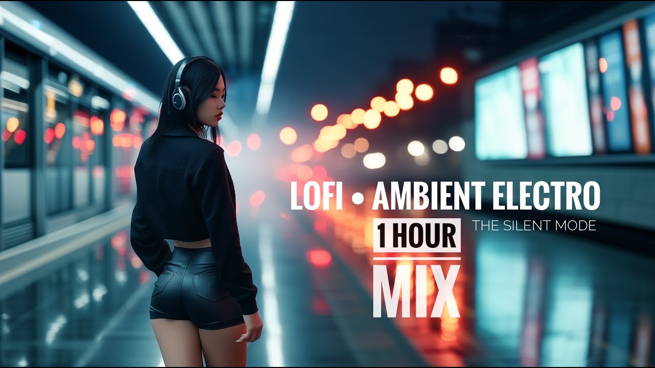 1Hr MIx Silent Mode | Lo-Fi Ambient Electro Chillwave for Focus & Solitude - NEON NIGHTS 5
