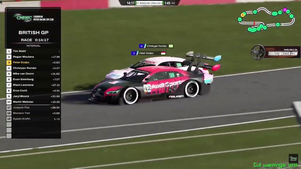 The Best Battle i ever had at CMRSC (Assetto Corsa)