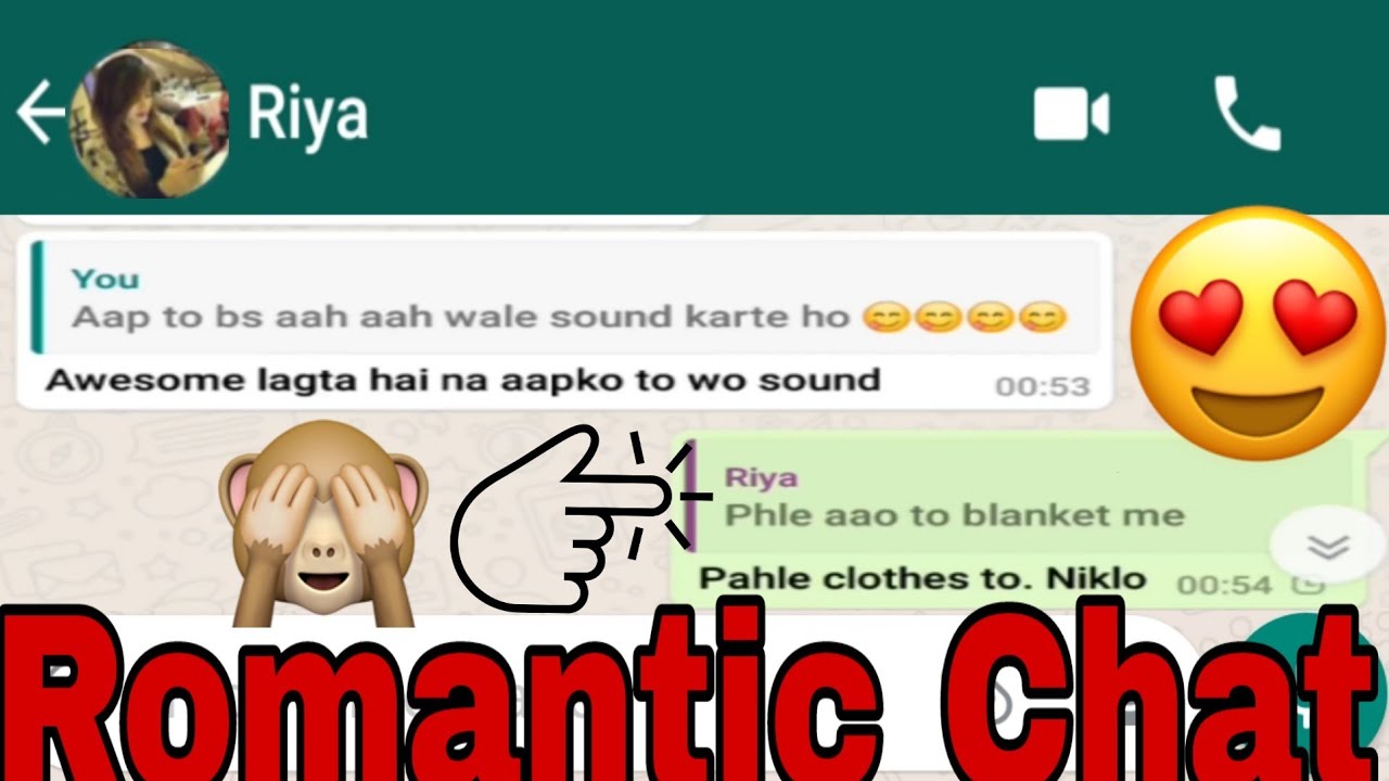 😍Romantic conversation😜 between 💏boyfriend and girlfriend 💏 ||WhatsApp chat || Me You You Me ||