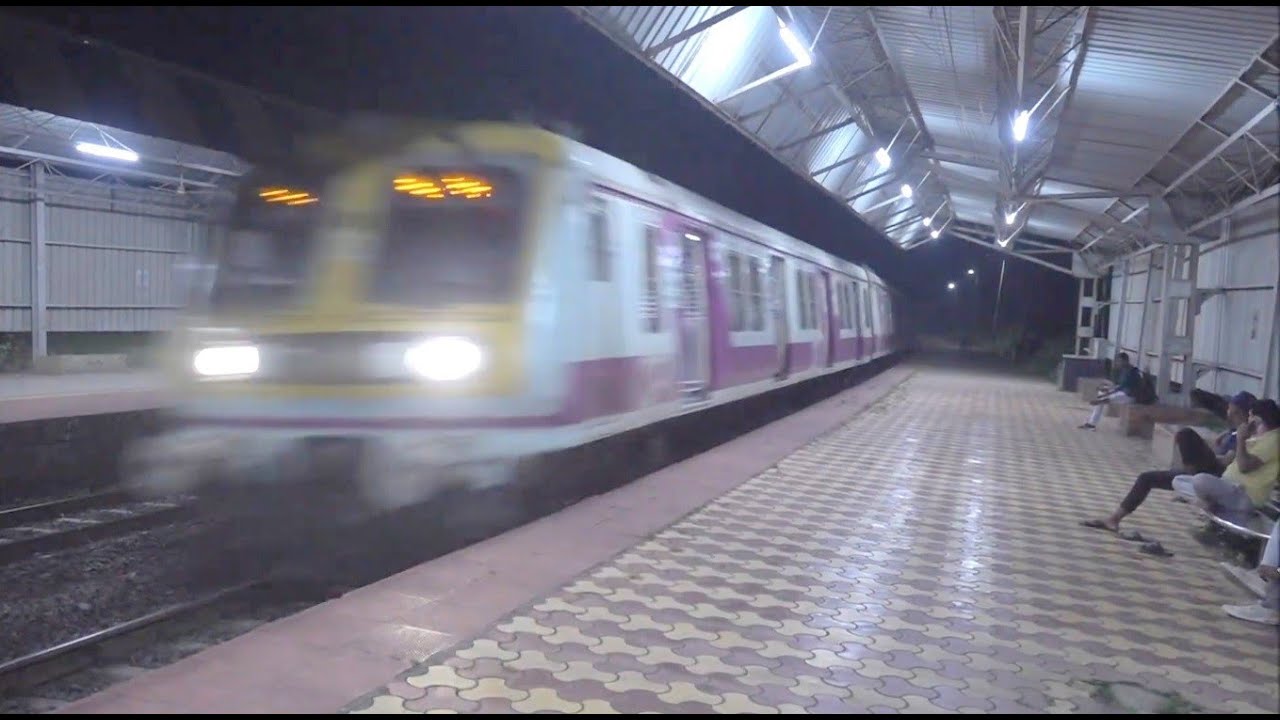Deadly Devastating DOUBLE FAST Lonavala - Pune Local Train - Watch Night Train Video In Full Volume