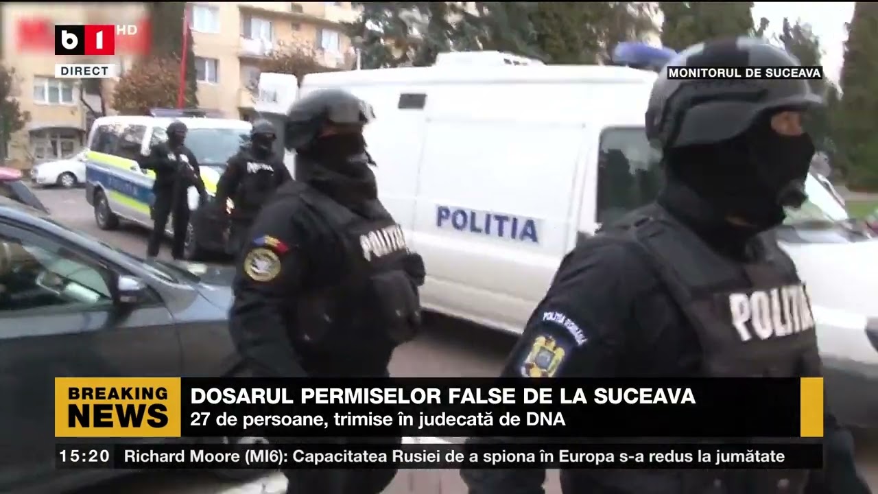 DOSARUL PERMISELOR FALSE DE LA SUCEAVA_Știri B1_22 iulie 2022