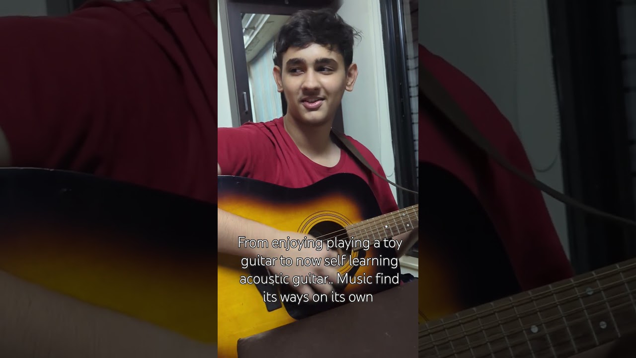 Self learning guitar #guitar #anuvjain @anuvjain #music