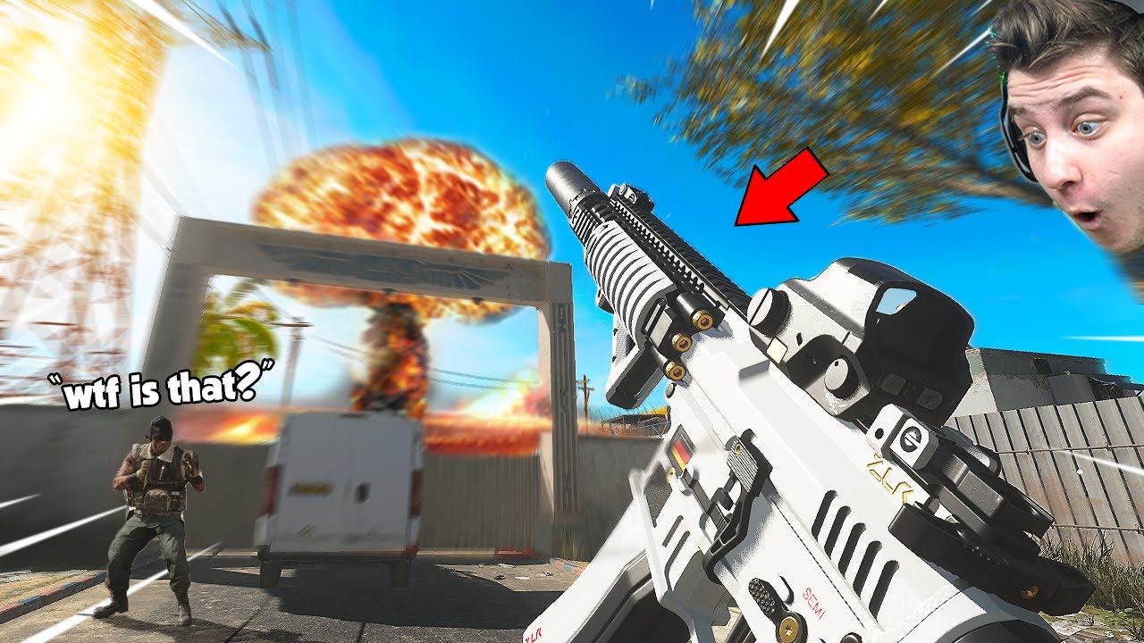 my NEW m4 destroyed everyone in the lobby.. (broke modern warfare)