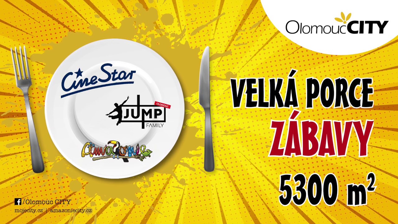 Velk&aacute; porce z&aacute;bavy v Olomouc CITY