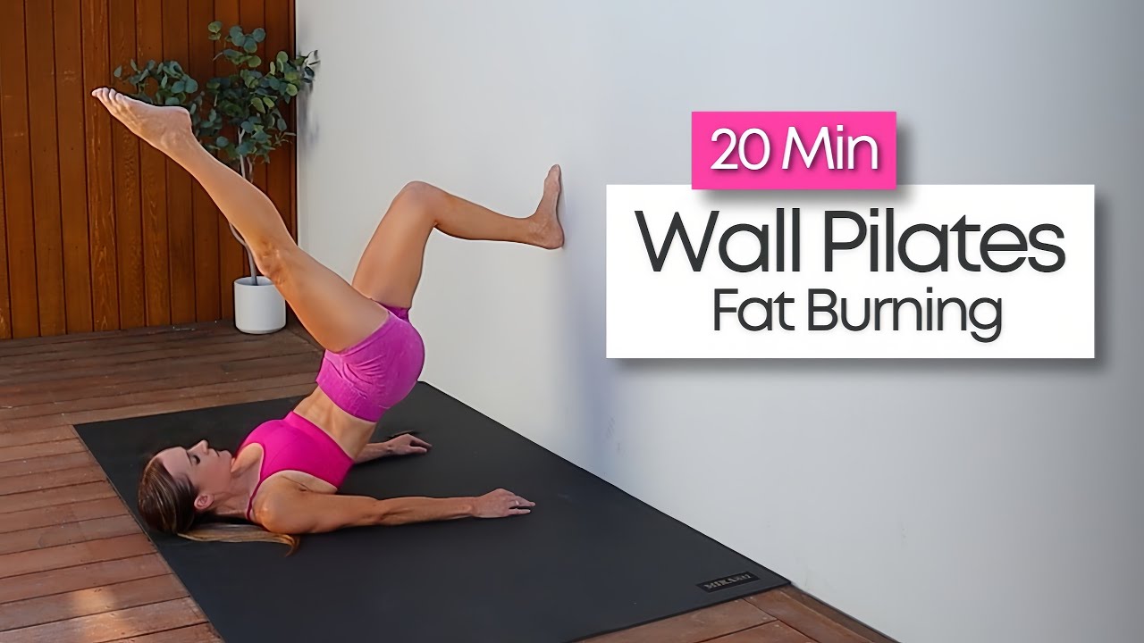 20 MIN WALL PILATES WORKOUT | Tone Lower Body & Core at Home!