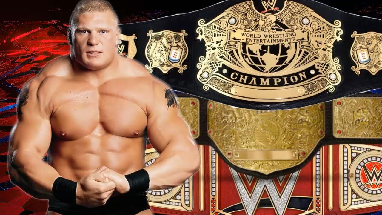 All-Brock Lesnar -WWE Title Wins (2002 - 2022)