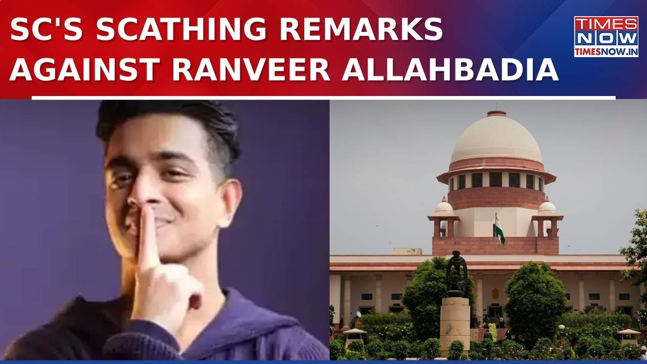 Ranveer Allahbadia's Vulgar Jokes Storm Rages In Supreme Court: 'Such Language Not Acceptable'