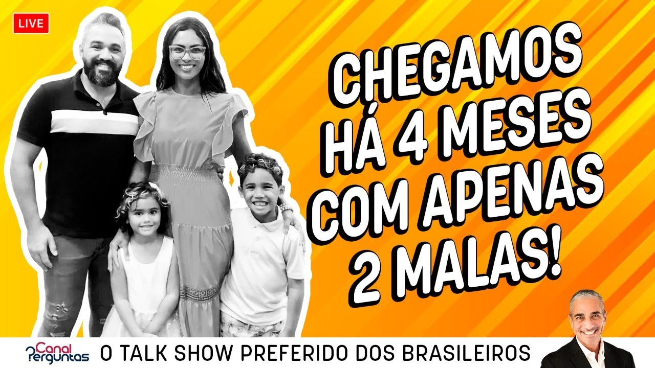 Chegamos nos EUA há 4 meses com apenas 2 malas e a vontade de vencer #PODCAST
