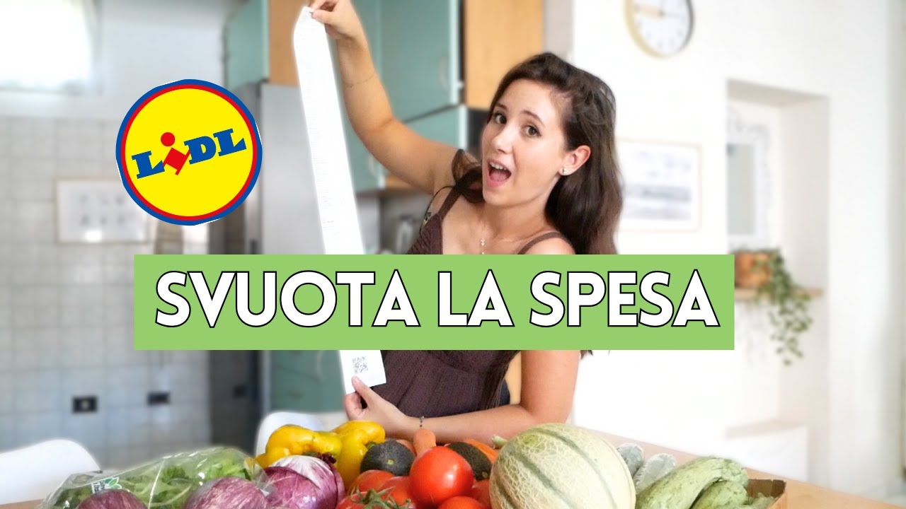 MEGA SVUOTA LA SPESA 🍉​​ LIDL